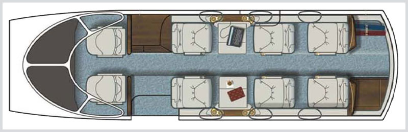 private jet Beechcraft Premier I